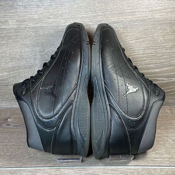 Above the Rim ATR Mens Sz 8.5 Black Gray Mid Top Lace Up Basketball Sneakers - Picture 10 of 11